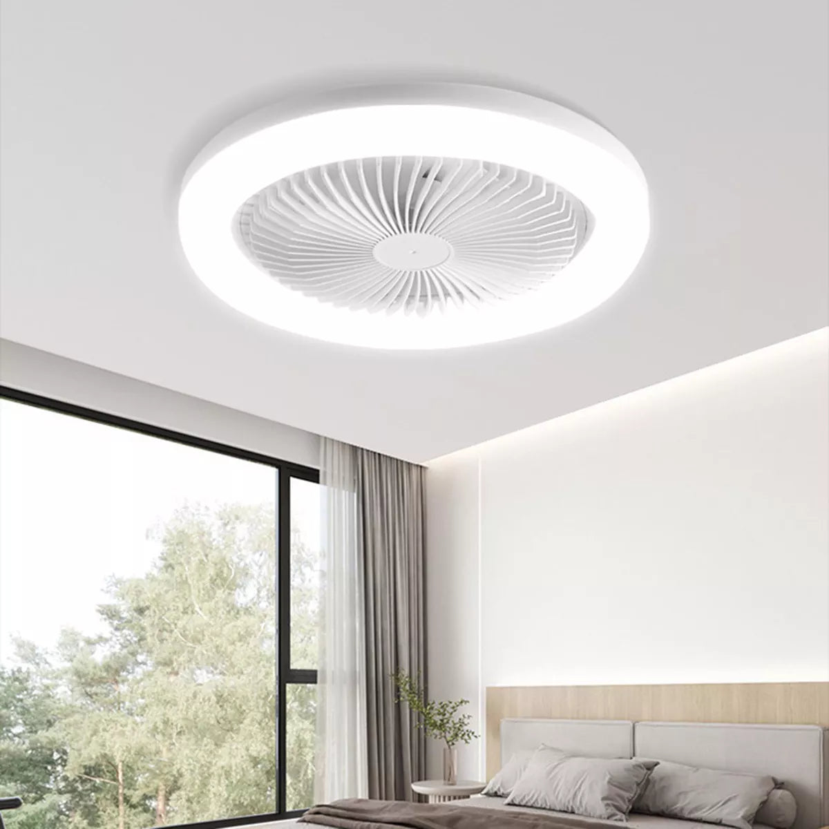 Foco Ventilador Lampara Led de techo